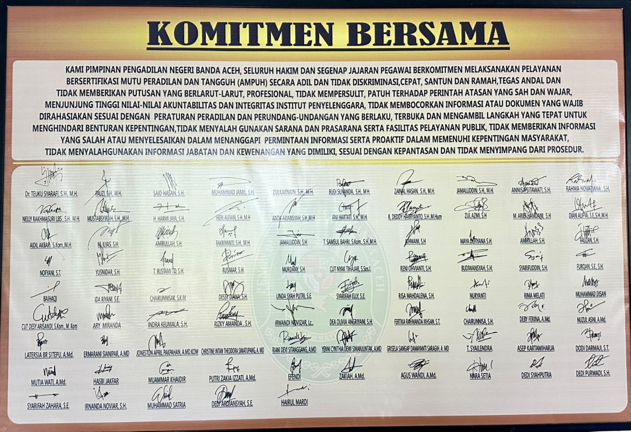 Komitmen Bersama Tahun 2026