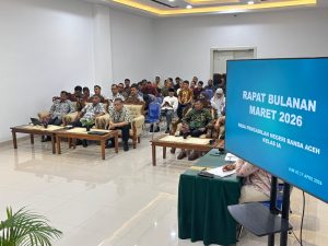 Perkuat Koordinasi dan Komitmen Kinerja, Pengadilan Negeri Banda Aceh Gelar Rapat Bulanan dan Rapat Monitoring & Evaluasi Kinerja April 2026